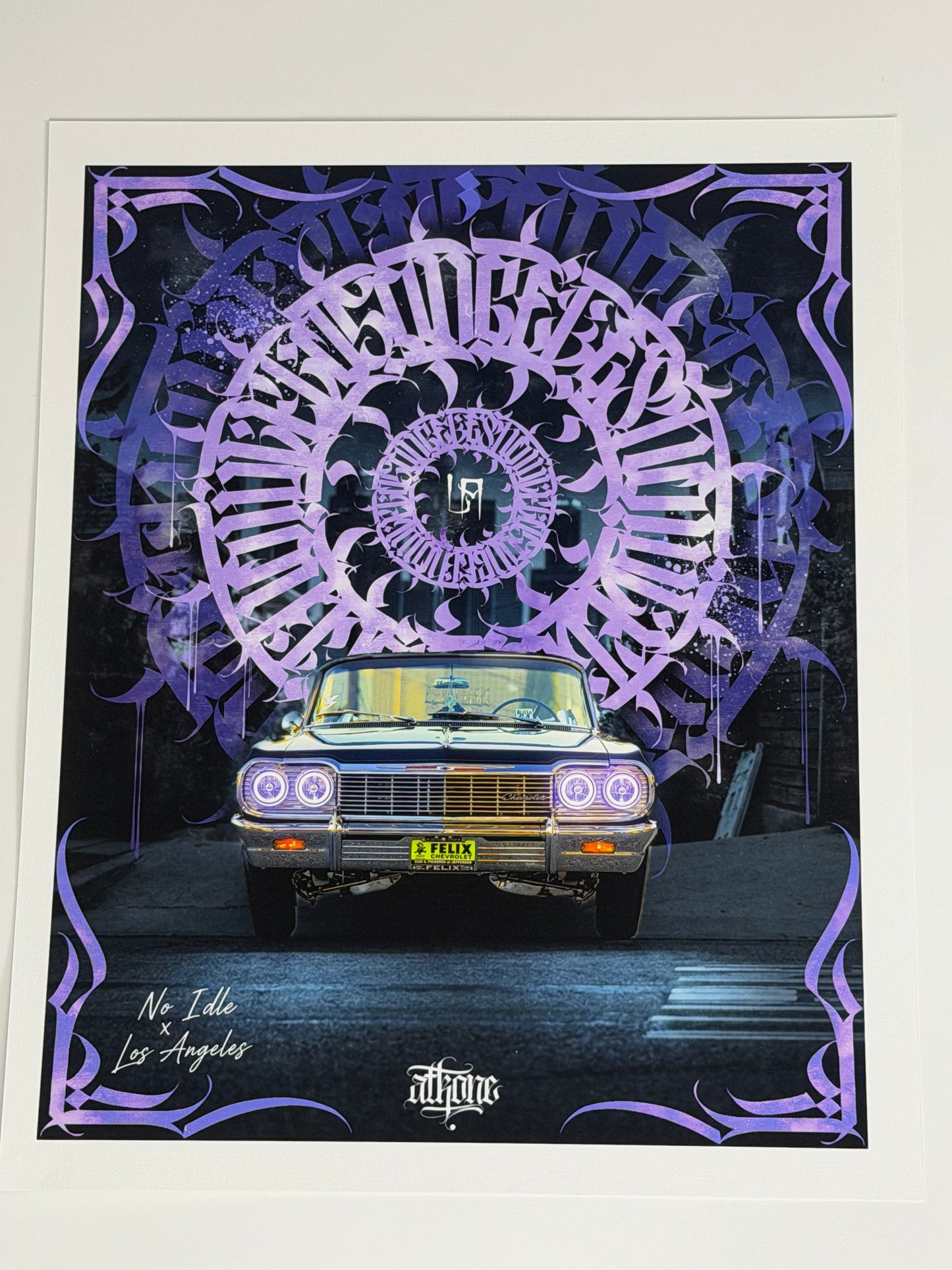 Los Angeles - Limited Edition Fine Art Print No Idle x Atkone collab