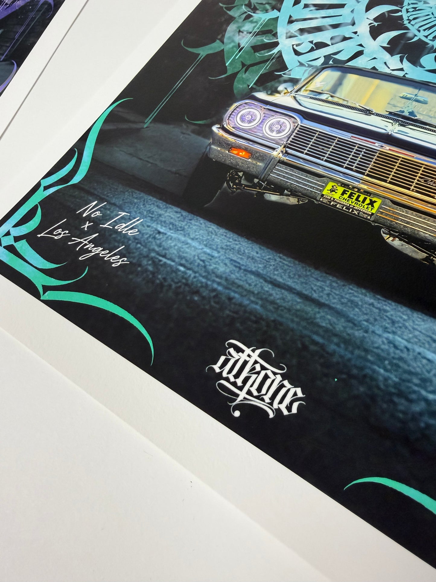 Los Angeles - Limited Edition Fine Art Print No Idle x Atkone collab