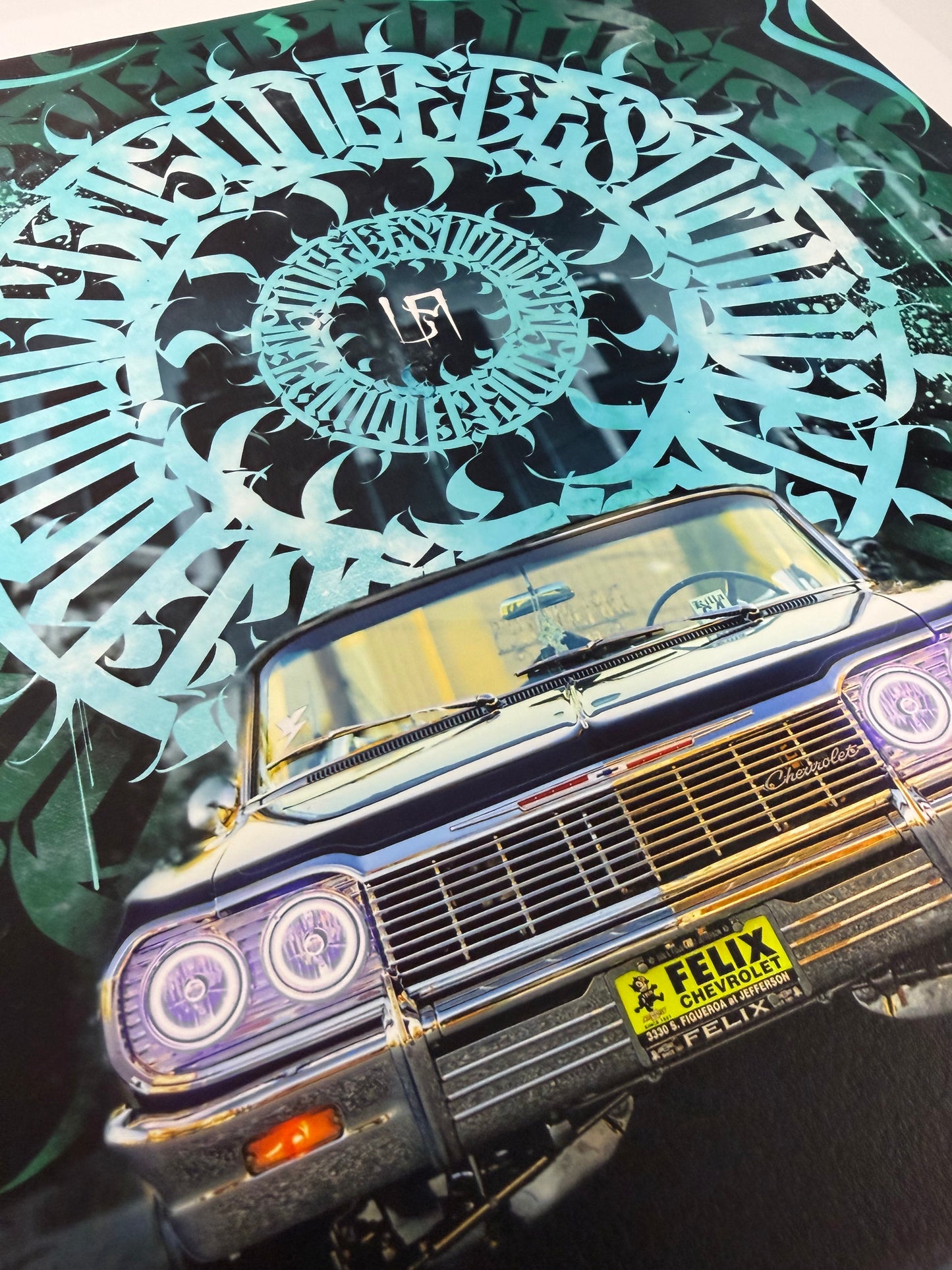 Los Angeles - Limited Edition Fine Art Print No Idle x Atkone collab