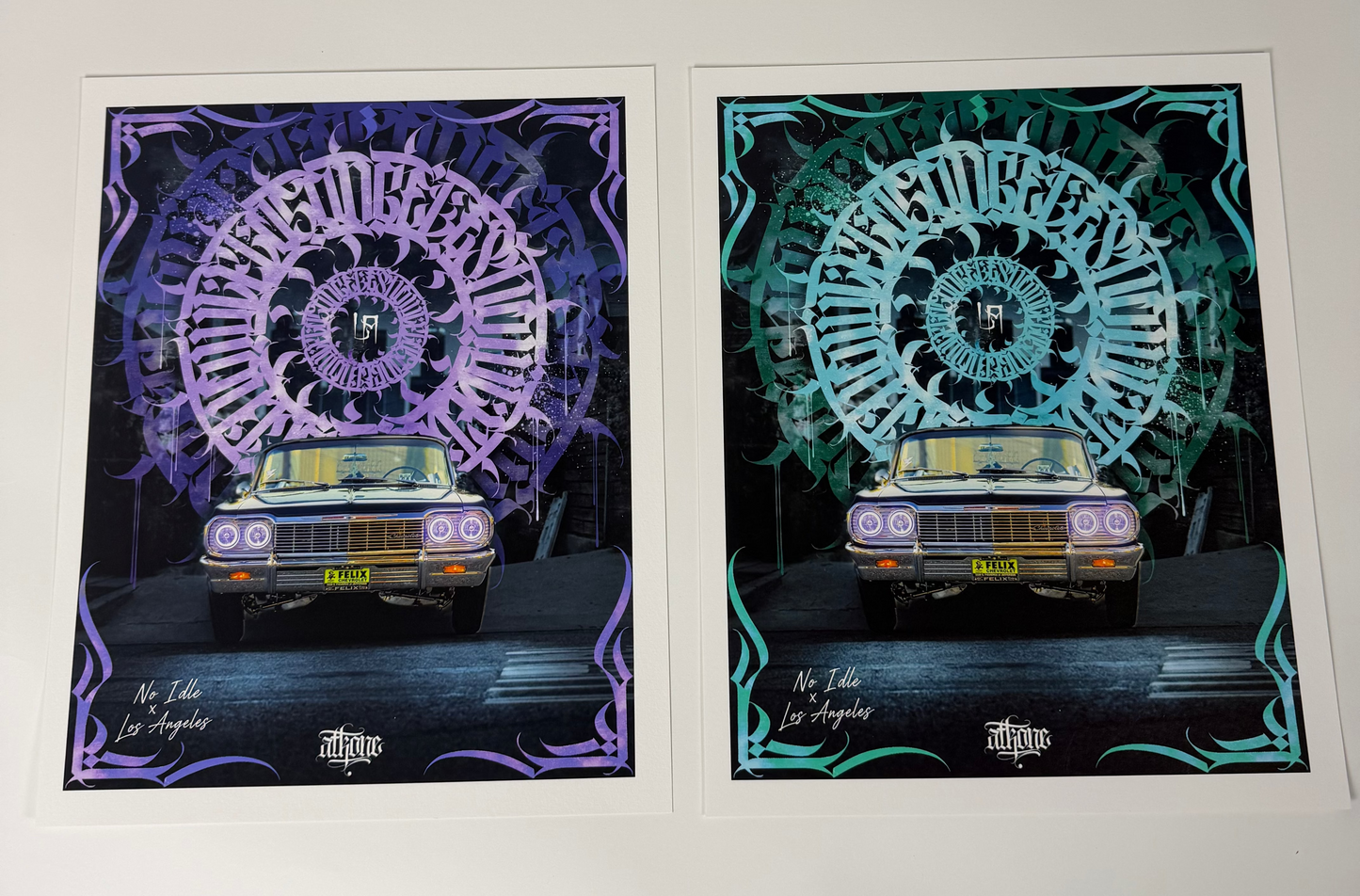 Los Angeles - Limited Edition Fine Art Print No Idle x Atkone collab