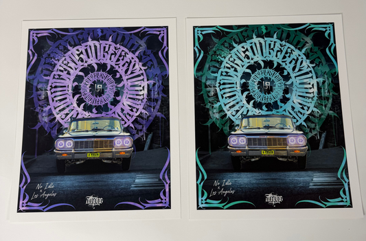 Los Angeles - Limited Edition Fine Art Print No Idle x Atkone collab