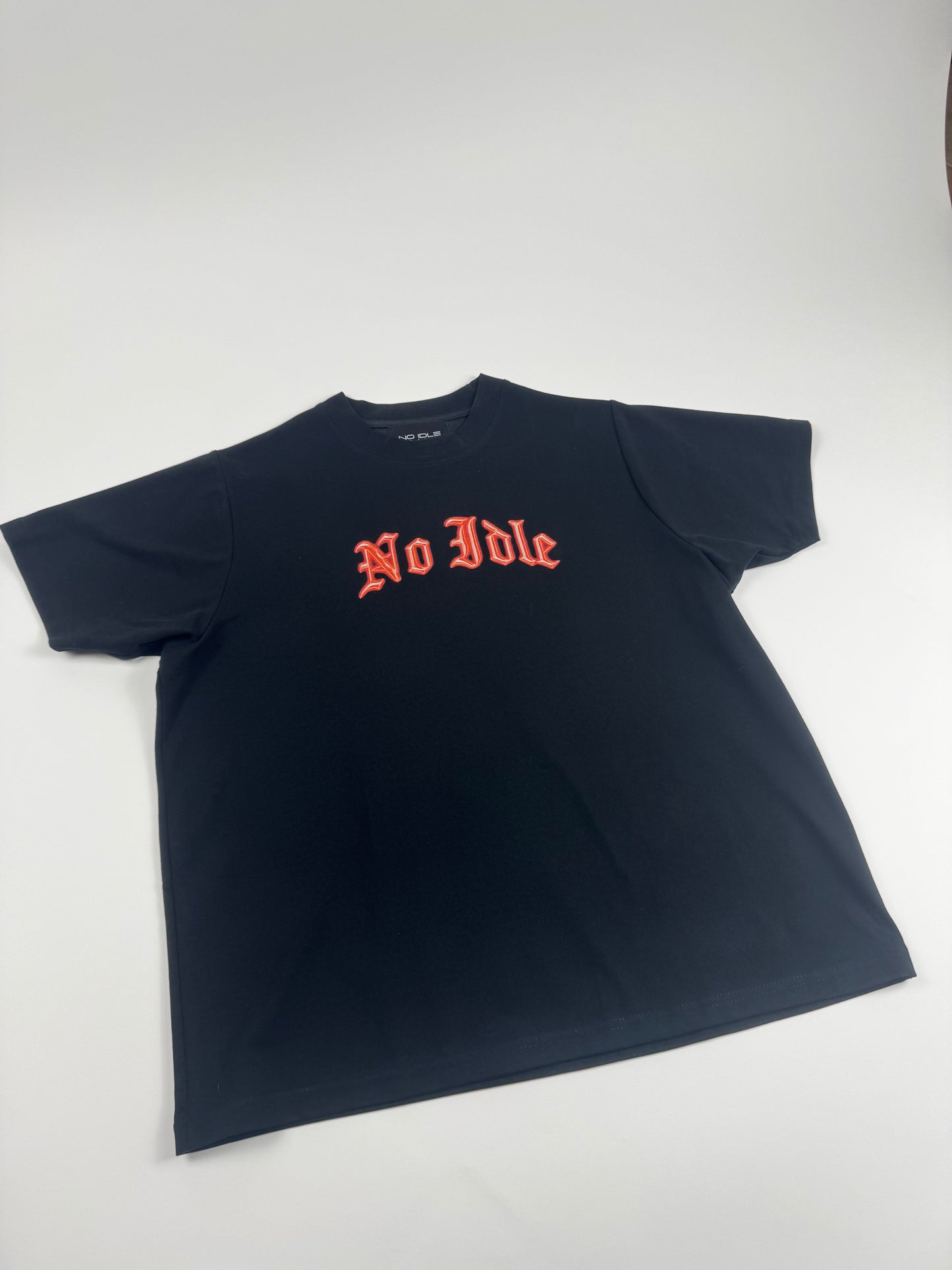 No Idle Club T-Shirt Black