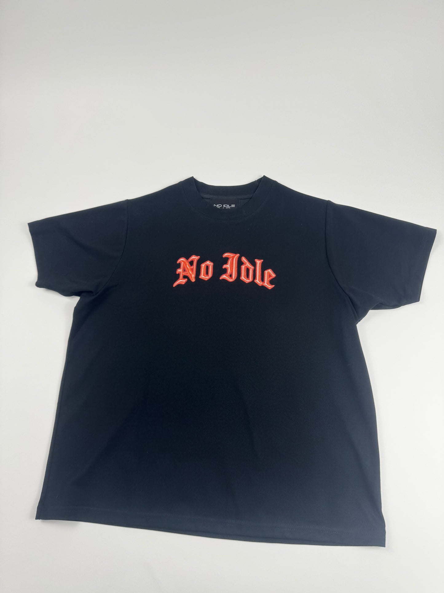 No Idle Club T-Shirt Black