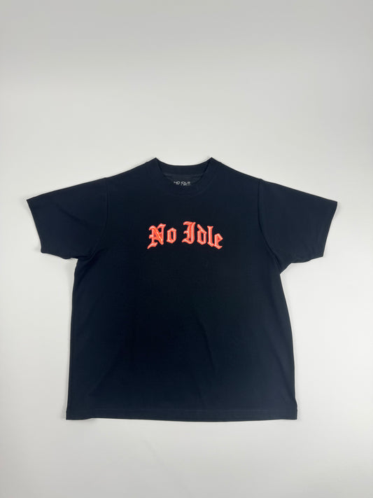 No Idle Club T-Shirt Black
