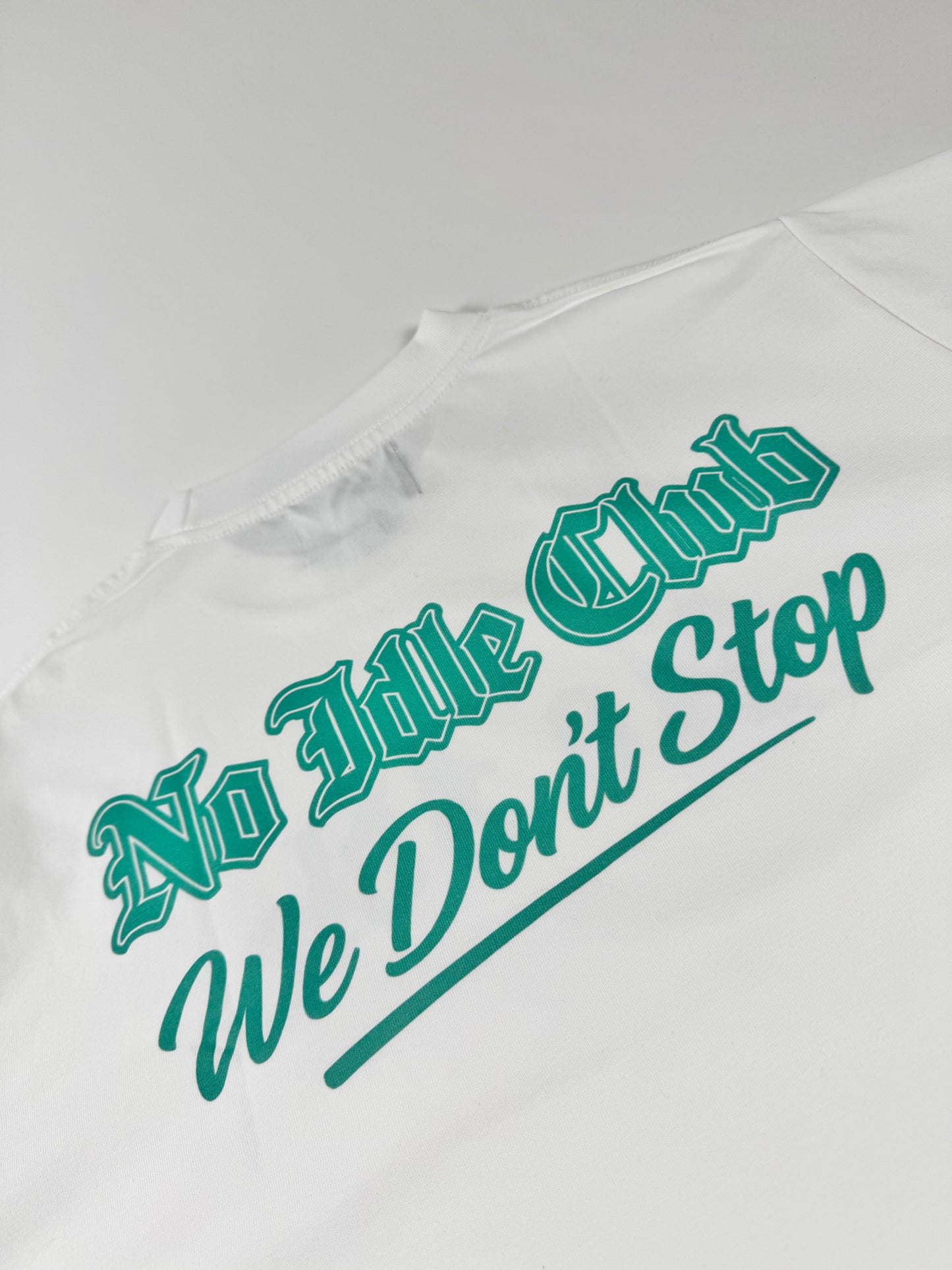 No Idle Club T-Shirt White